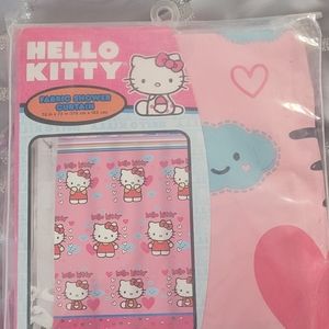 Hello kitty shower curtain